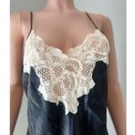 Vintage Gold Label Red Victoria's Secret Satin Chemise Nightgown Lingerie #225 Black Size undefined Photo 5