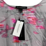 Banana Republic Long-Sleeve Tristan Slit Bell Sleeve Fog Grey Pullover Large NWT Photo 1