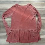 Time And Tru  - Free People vibes, waffle,size large Photo 2