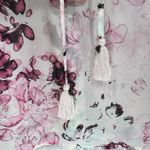 American Rag NWT  Boho‎ Floral Peasant Sheer Blouse Top Size Small Photo 6