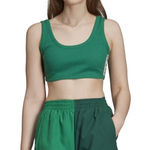 Adidas  Logo Tape Bra / Crop Top, NWT, Size Large Photo 0