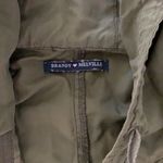 Brandy Melville  olive green zip up jacket Photo 2