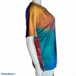 Miss Look  color block tie dye tee Photo 1
