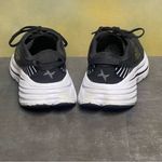 Hoka One One Bondi X Women's Black & White Running Shoes Size 9.5B Photo 6