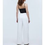 Madewell curvy superwide-leg jean tile white no688 women size 32 Photo 1