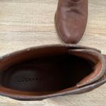 Lucky Brand  Ehllen Ankle Boots Stacked Heel size 7.5M Photo 2