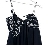 Farm Rio NWT Black Fish Maxi Dress Size XS Photo 1