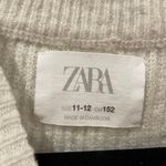ZARA Antique White Knit Sweater Photo 2