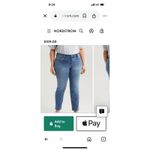 Liverpool Los Angeles The Boyfriend Jean Button Fly sz 14 Blue Photo 2