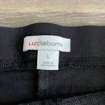 Liz Claiborne  Black Shorts with Gold Button Accents. NWOT Photo 3