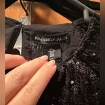 Sincerely Jules Black Sequin Top Size L Photo 1