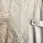 Mac & Jac Damask Coat Rhinestone Button Front Career Jacket Size 10 Old Money Tan Photo 8