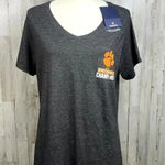 Fanatics Clemson Tigers 2016 National Champions Women's XL Gray V-Neck T-Shirt Photo 0