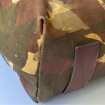 Frye  Fatigue Harness Camouflage Tote Bag with Brown Straps Photo 7