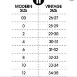 Rumble Seats Vintage 70s 80s Super High Waist Striped Plaid Jeans Size 25 Rare Blue Photo 4