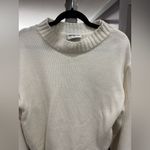 Princess Polly  Cream Crew Neck Sweater Photo 5