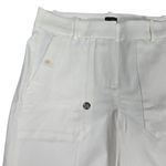 J.Crew  Sydney wide-leg pant in‎ bi-stretch cotton blend Ivory 6 NWT Photo 6