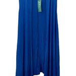 Urban Coco sleeveless, asymmetrical hem lightweight cardigan vest, size XXL, NWT Photo 6