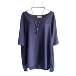 1pc‎ Vintage Ethnic Style Boho Handwoven Ceramic Beaded Adjustable Necklace Brown Photo 5