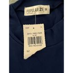 Forever 21 Popular 21 Womens Short Sleeve Bodycon Sculpting Dress Solid Blue Size Med NEW Photo 4