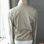 BLANK NYC  Cream Drape Front Jacket Photo 3