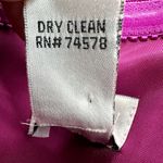 Cache Evening Gown Chiffon Strapless Maxi Sweetheart Empire Waist Magenta 4 Photo 2