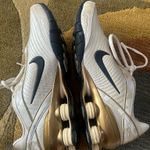 Nike NWOT Shox Turbo Pearl White Camo Gold Sneakers Vintage Retro Women’s Size 8 Photo 6