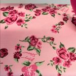 Betsey Johnson  | Pink & Green Rose Lunch Bag Photo 2