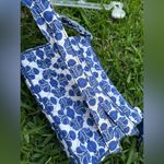 Vera Bradley Blue Floral Crossbody Bag Photo 6