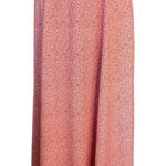 Talbots Vintage 70s Midi Flare Skirt Red Floral sz 12 Bohemian Prairie Photo 0