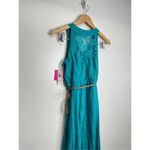 I.N. San Francisco  Dress Junior Size 16 Green High Low Sleeveless NWT Photo 4