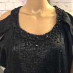 TCEC Rare Cold Shoulder Split Sleeve Spark… Photo 1