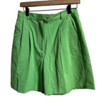 IZOD  Ladies  -tra Dry Golf Bermuda Green‎ Shorts Size 8 Photo 0
