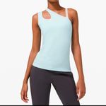 Lululemon LA Double Strap Shoulder TankBlue Glow Size 4 Photo 1