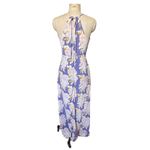 ASTR NWT  Pandora Sheath Maxi Dress in Purple Floral Size Medium Photo 3