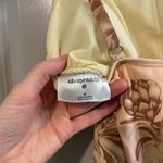 Agua Bendita  Yellow and Brown Floral Swimsuit Photo 4