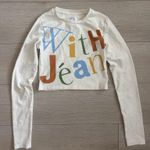 With Jean  No Big Deal Long Sleeve Tee Photo 3