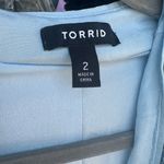 Torrid Red Holiday Sweater Dress with Gingerbread Detail Sparkling Blue Sequin Cardigan Photo 4