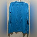 Lululemon  Long Sleeve Swiftly Top Teal Color Size 10 Photo 2