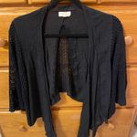 Black Beach Cover Up Top Size M Photo 0