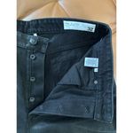 Rag and Bone Alex High Rise Straight Worn Black Button Fly Rigid Size 32 Womens Photo 8