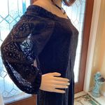 White House | Black Market WHBM off shoulder long sleeve Lacey Dress Photo 6