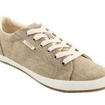 Taos Star Sneakers Khaki Comfort Shoes Size 8 Tan Photo 0