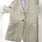 Harvé Benard Harve Bernard size 10P wool/cashmere cream color‎ blazer Photo 8