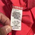 Cherish  Coral Pink Cotton Crop Top Womens Large Photo 11