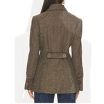 Free People  Renaux Herringbone Officer Jacket XS Photo 1