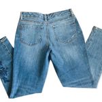 Faded Glory Boho Embroidered Blue Jeans Photo 2