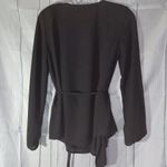 Forever 21  sheer faux wrap long sleeve shirt size S Photo 5