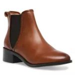 Steve Madden Dare Leather Chelsea Boot in Cognac Size 8.5 Photo 1