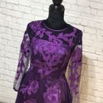 Vintage Gothic Prom Timeless Purple Long Photo 2